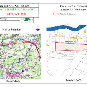 Plan Situation - SAIGNON