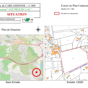 Plan de Situation - Carcassonne