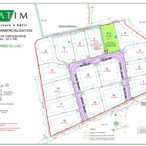 plan Commercial - Carcassonne